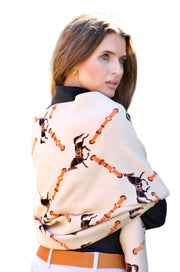 Load image into Gallery viewer, Equisite Elements of Style Le Cheval Scarf